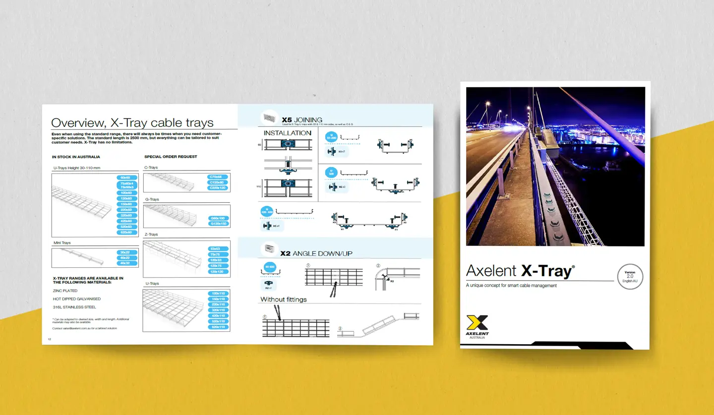 Axelent Wire Tray Brochure